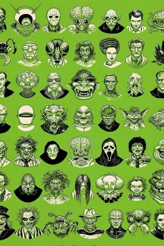 Monsters of the Night: A Gallery of Frights! 👻👽