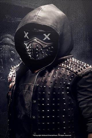 Wrench: The Masked Maverick 🔧🖤