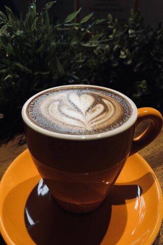 Cappuccino Bliss: A Sip of Art ☕❤️