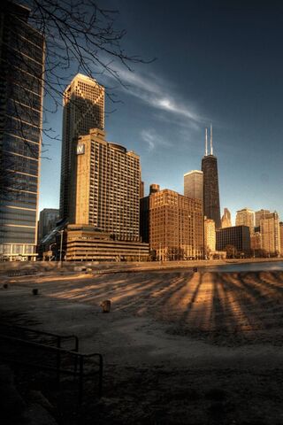 Urban Serenity at Dusk 🌆✨