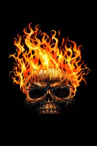 Inferno Skull: A Fiery ..