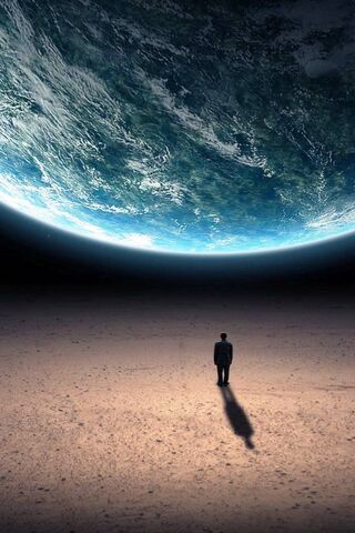 Gazing at Our Blue Planet 🌍✨