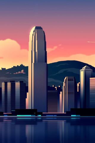 Skyline Serenity: A Modern Marvel 🌆✨