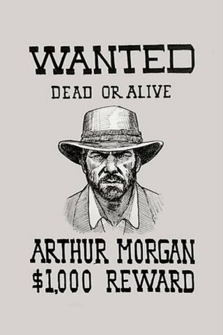The Legendary Outlaw: Arthur Morgan's Bounty