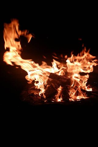 Dancing Flames: A Night of Warmth and Wonder 🔥✨