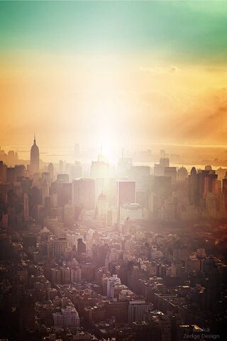 Golden Hour Over the Big Apple 🌇✨