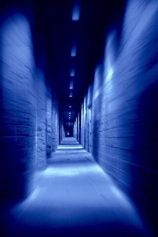 Mystical Blue Passageway 🌌✨