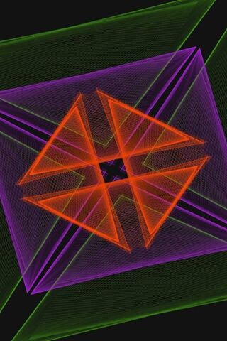 Vibrant Dimensions: Geometric Harmony