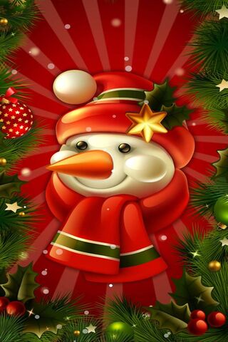 Cheerful Holiday Snowman 🎅☃️