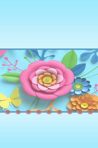 Whimsical Blooms: A Paper Garden 🌸✨