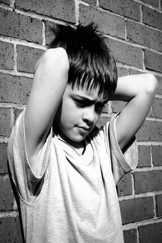 Frustration in Focus: The Angry Boy