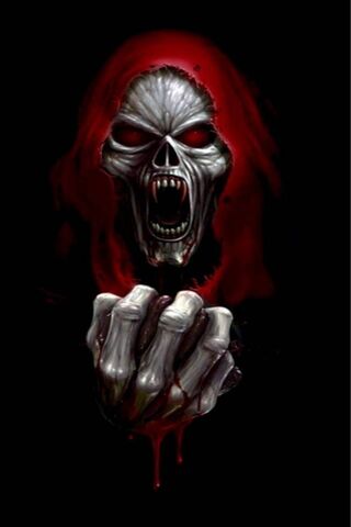 The Haunting Embrace of the Grim Reaper 🕷️💀