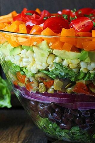 Vibrant Layers of Freshness 🥗✨