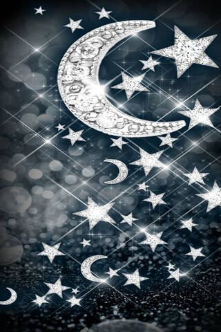 Celestial Dreams: A Night of Sparkles ✨🌙