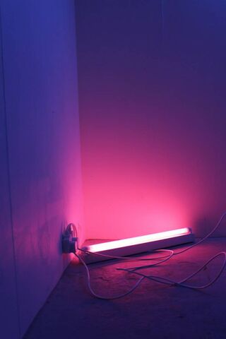 Neon Glow in the Corner