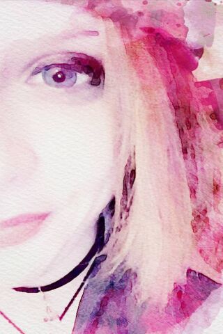 Whispers of Color: The Painted Girl