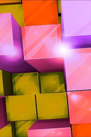Colorful Cubes in Harmony 🎨✨