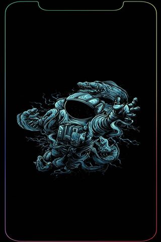 Cosmic Adventure: Astronaut in the Abyss 🌌👨 🚀