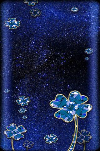 Mystical Blue Clover: A Touch of Enchantment 🌌🍀