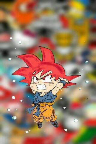 Goku Blue Mini Chibi