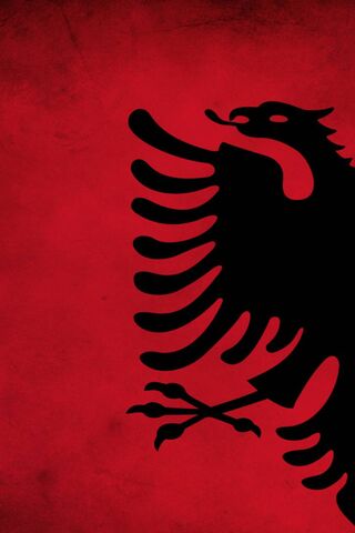 The Bold Emblem of Albania 🇦🇱