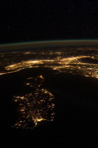 A Glimpse of Earth’s Night Lights 🌍✨