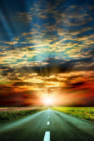 Journey into the Sunset 🌅🚗