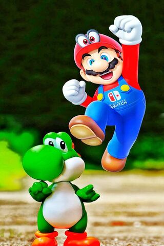 Mario's Adventure with Yoshi! 🎮🌟