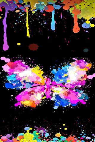 Colorful Wings: A Splash of Imagination 🦋🎨