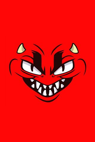 Sinister Grin: The Face of Mischief 😈