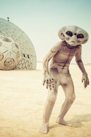 Alien Encounters at Burning Man 🌌👽