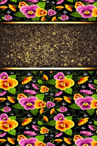 Gilded Blooms: A Floral Fantasy 🌼✨