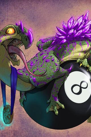 Mystical 8-Ball Guardian 🐉🔮