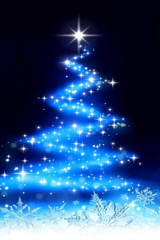 Magical Blue Christmas ..