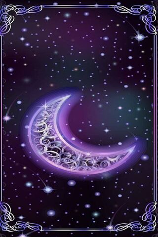 Фиолетовая луна