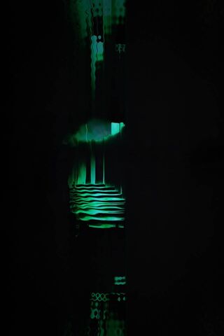 Mystical Glow of the Green Cave 🌌✨