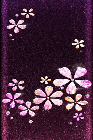 Glistening Blooms: A Sparkle Floral Delight 🌸✨