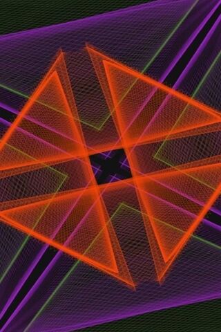 Vibrant Symmetry: Geometric Dance