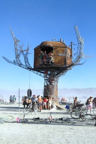 The Heart of Creativity: Burning Man's Iconic Art Installation