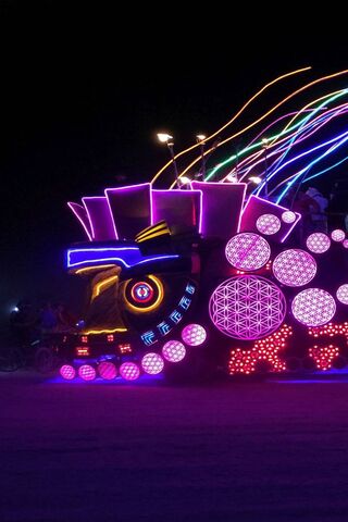 Neon Dreams at Burning Man 🌌✨