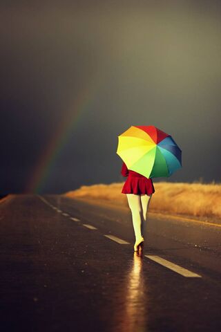 Chasing Rainbows: A Colorful Journey 🌈☔