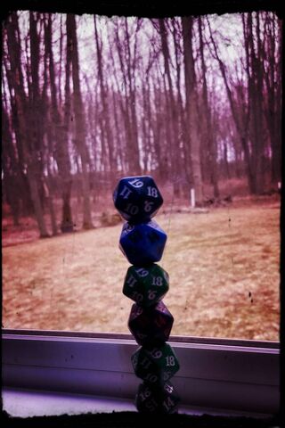 Dice Stacked