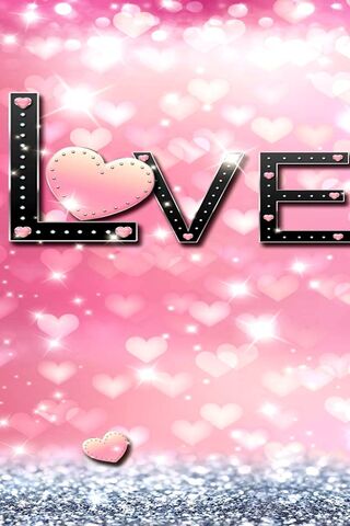 Sparkling Love: A Heart..