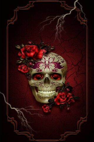 Rose and Skull