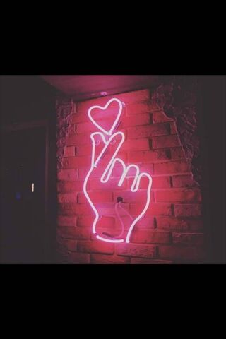 Love's Glow: A Neon Embrace 💖✨