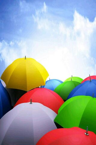 Colorful Canopies: A Splash of Joy