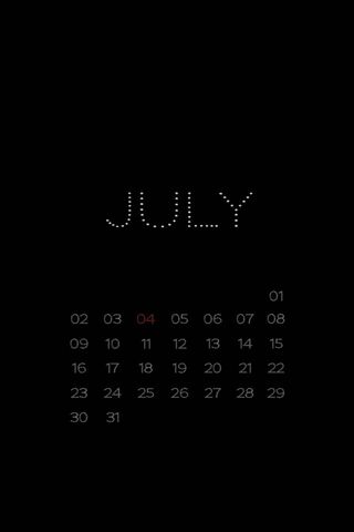 July Us Calendar