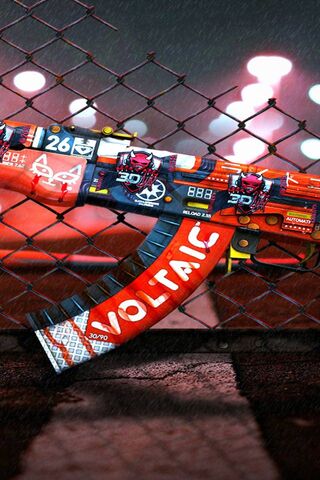 Vibrant Power: The Voltaic AKM in PUBG 🎮🔥