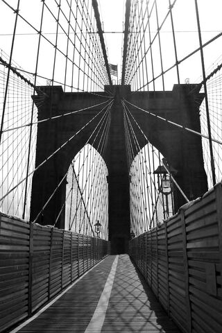 The Iconic Pathway: Brooklyn Bridge