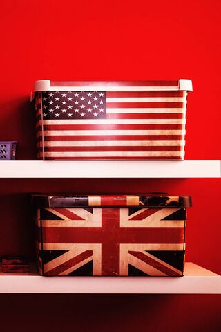 Patriotic Storage: A Touch of National Pride 🇺🇸🇬🇧